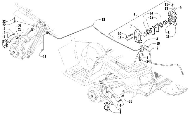 HYDRAULIC BRAKE ASSEMBLY