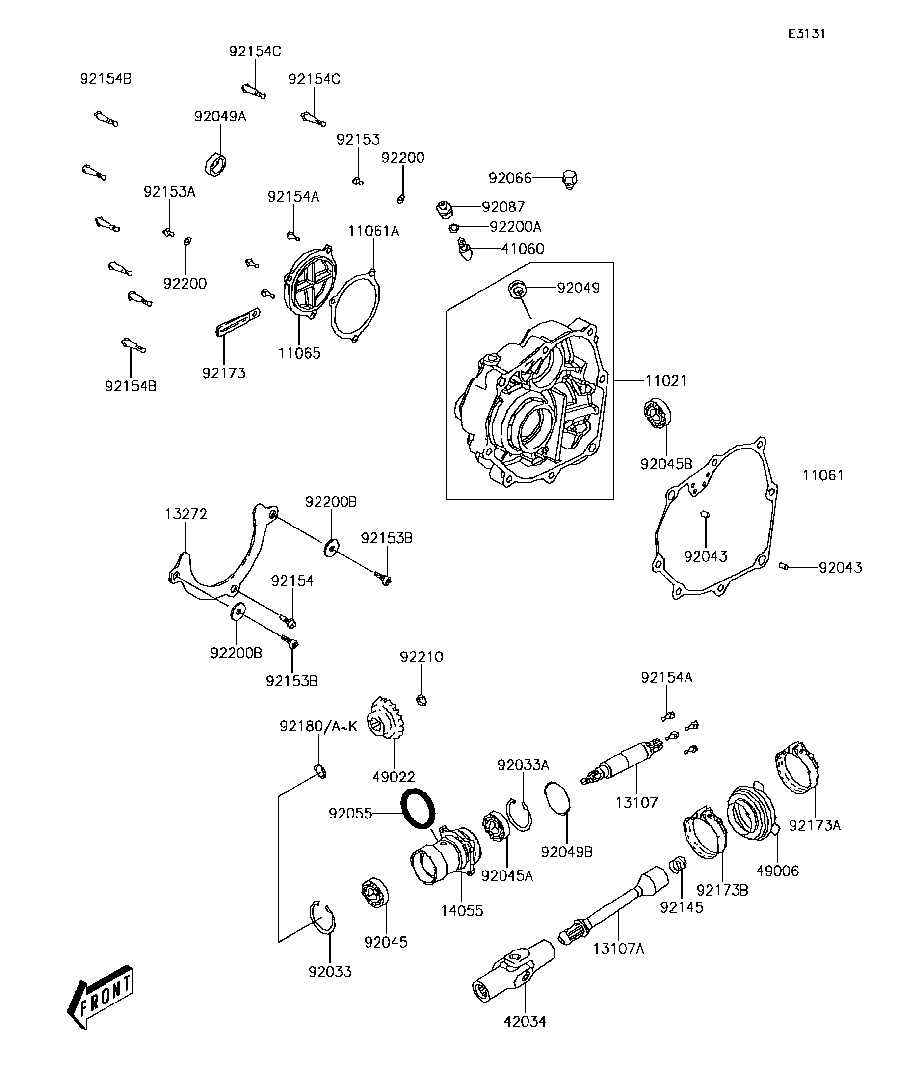 Front Bevel Gear