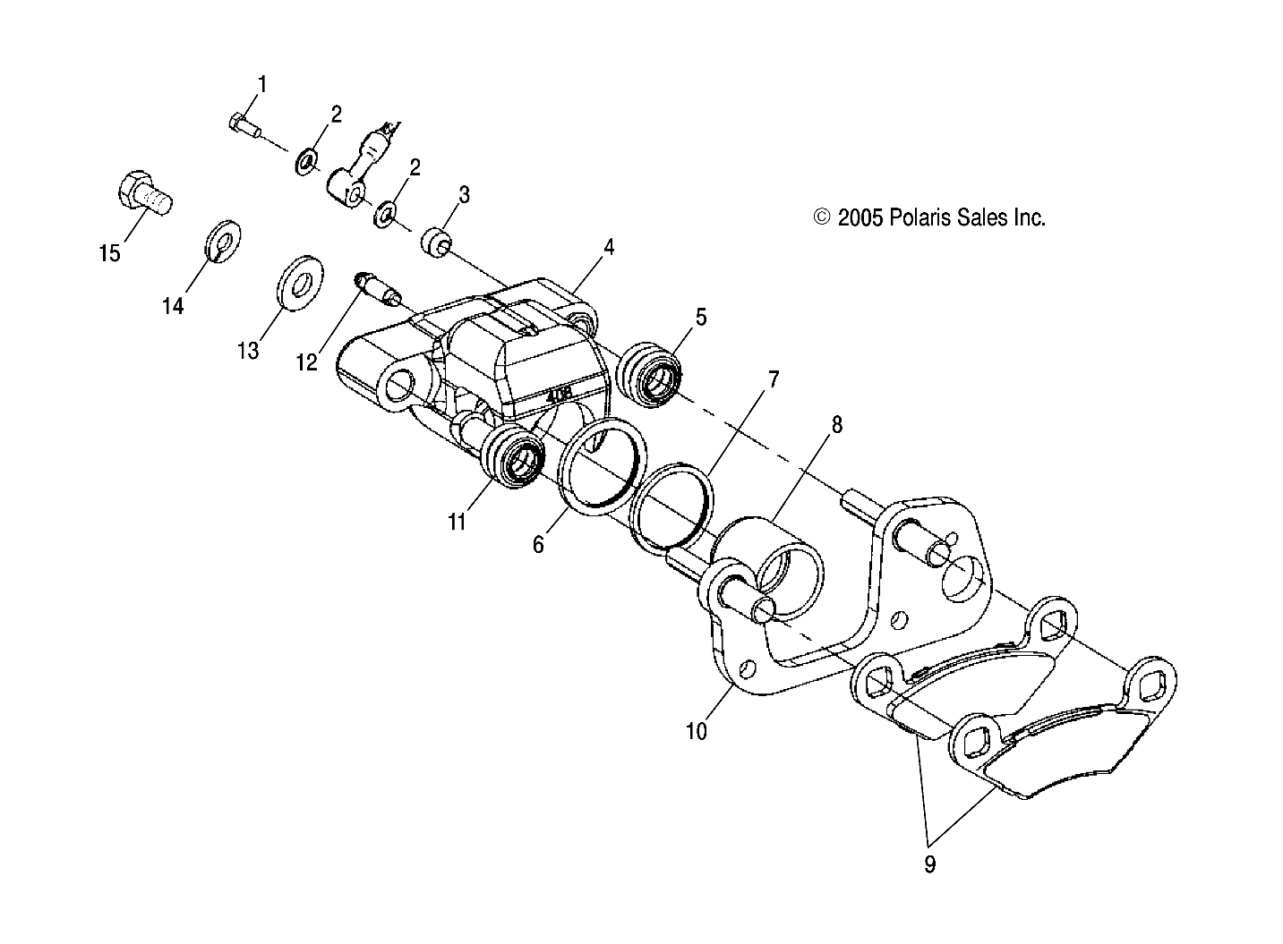 BRAKE, FRONT - A06BG50AA/FA (4999202939920293A14)