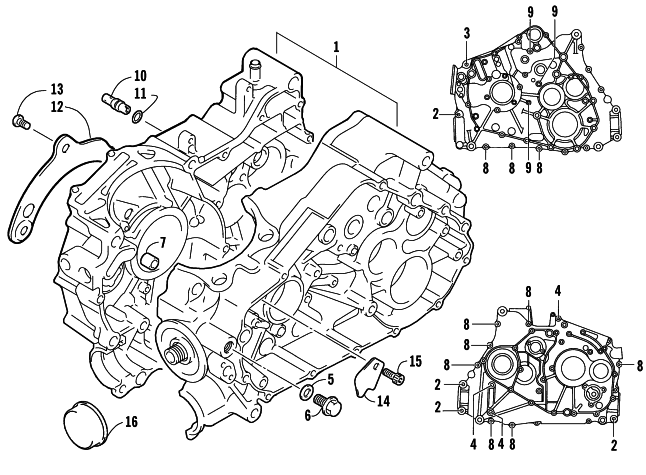 CRANKCASE ASSEMBLY