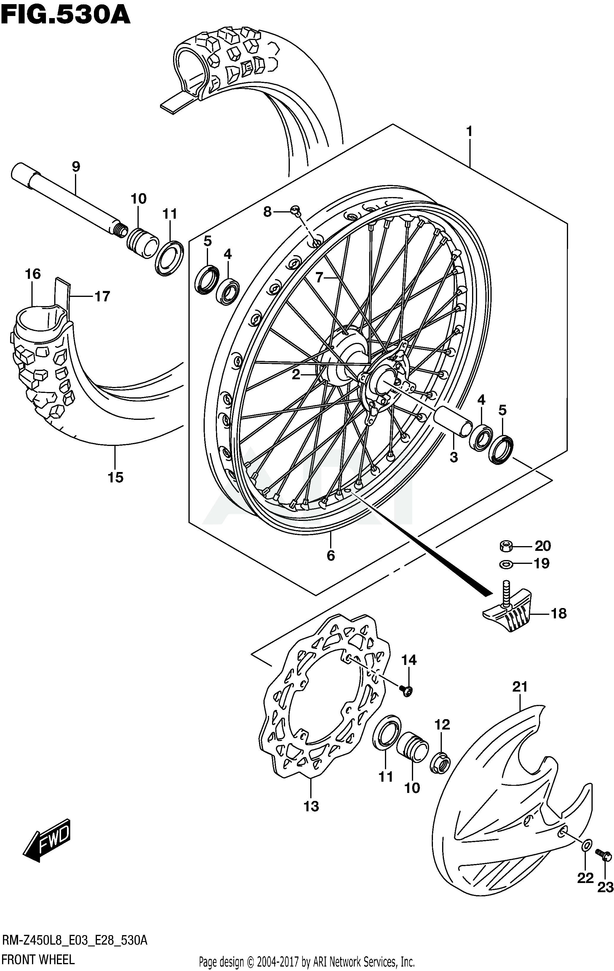 FRONT WHEEL