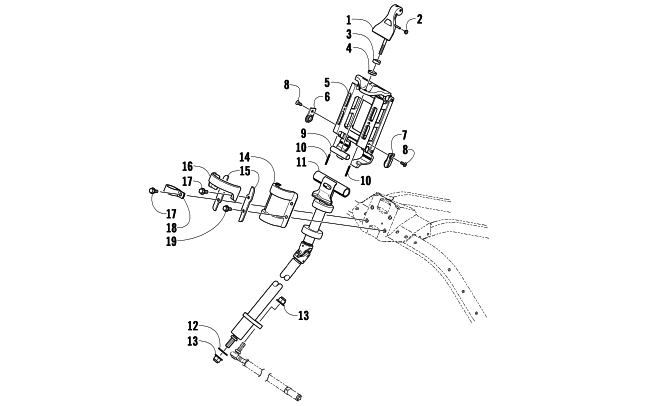 STEERING POST ASSEMBLY