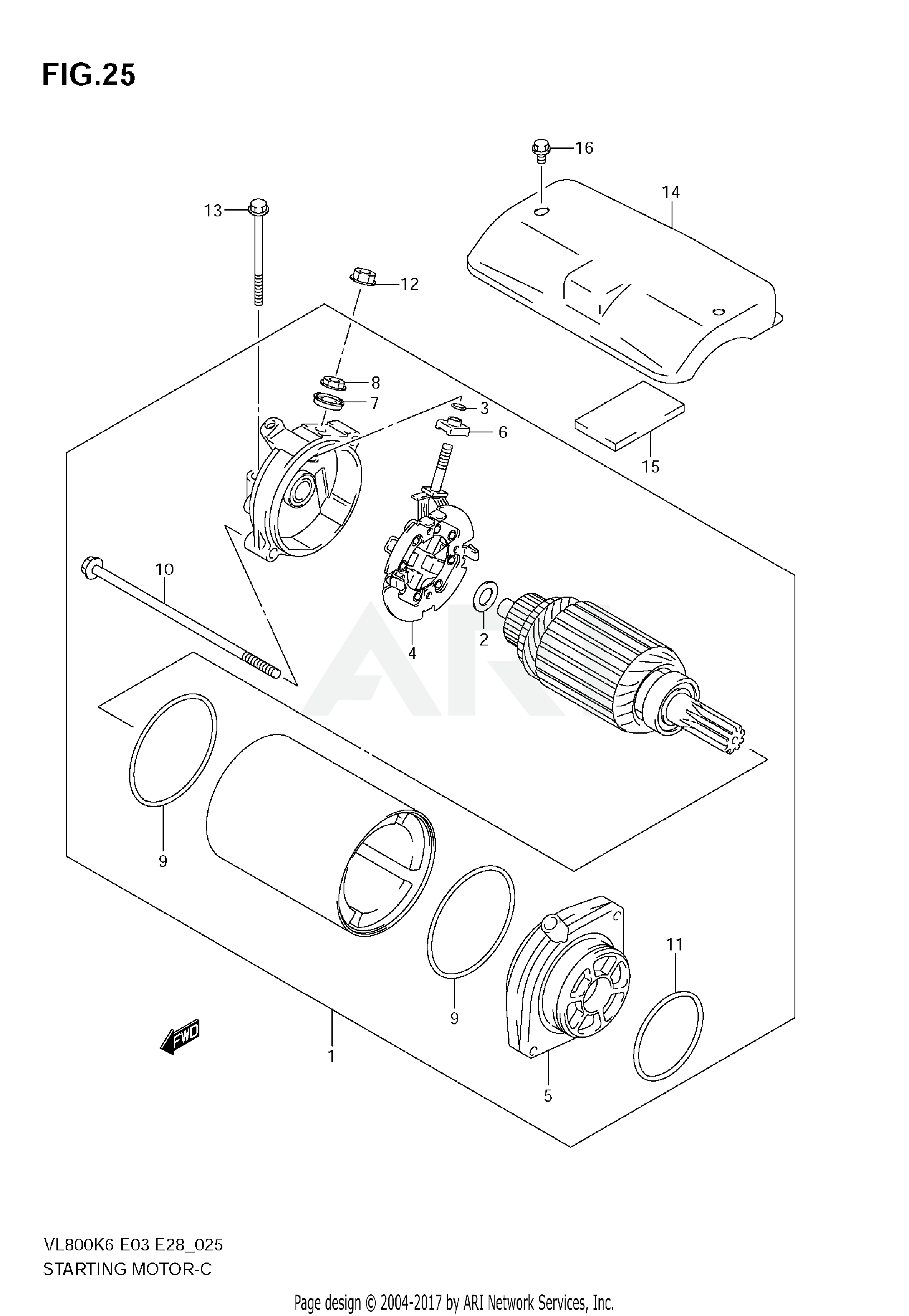 STARTING MOTOR