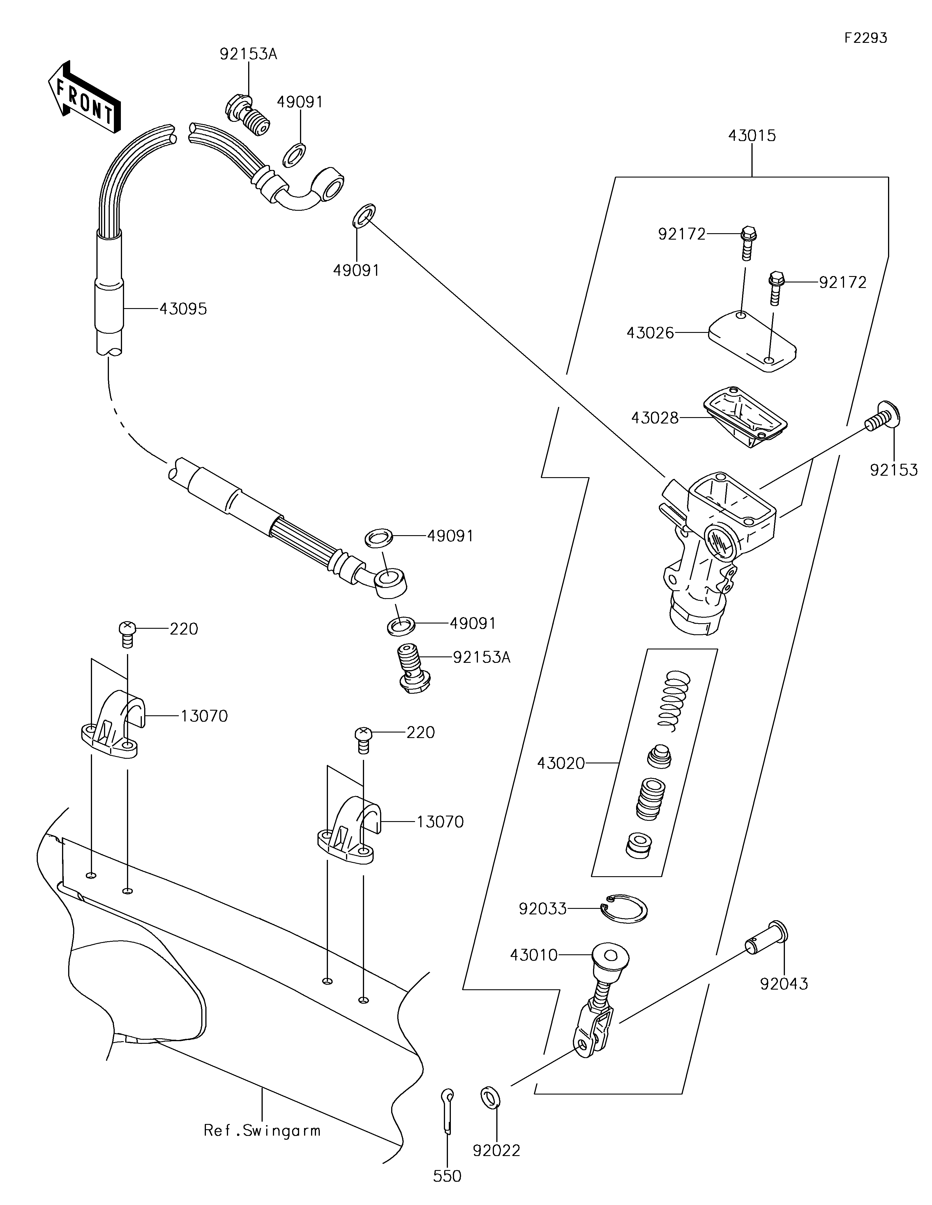 Rear Master Cylinder