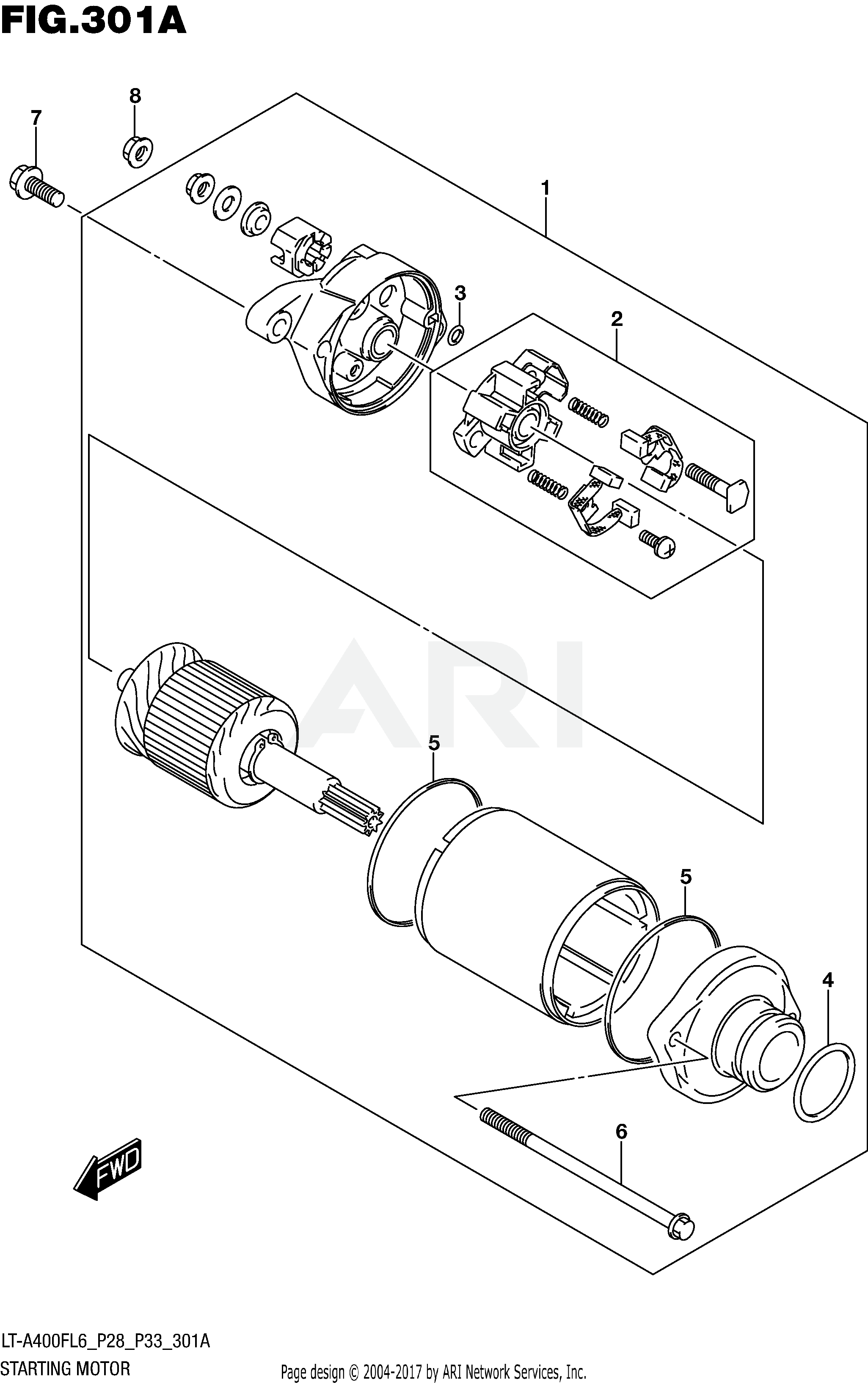 STARTING MOTOR