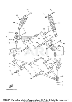 FRONT SUSPENSION WHEEL