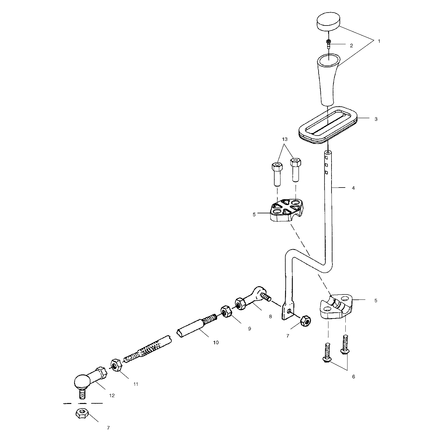 GEAR SELECTOR - A00BA38CA (4954835483C008)