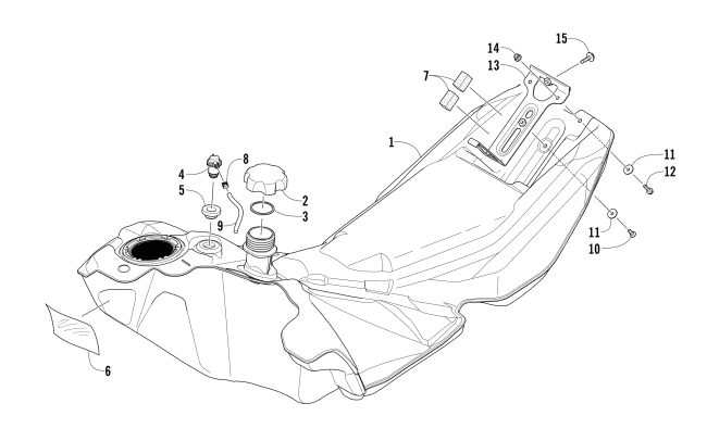 GAS TANK ASSEMBLY