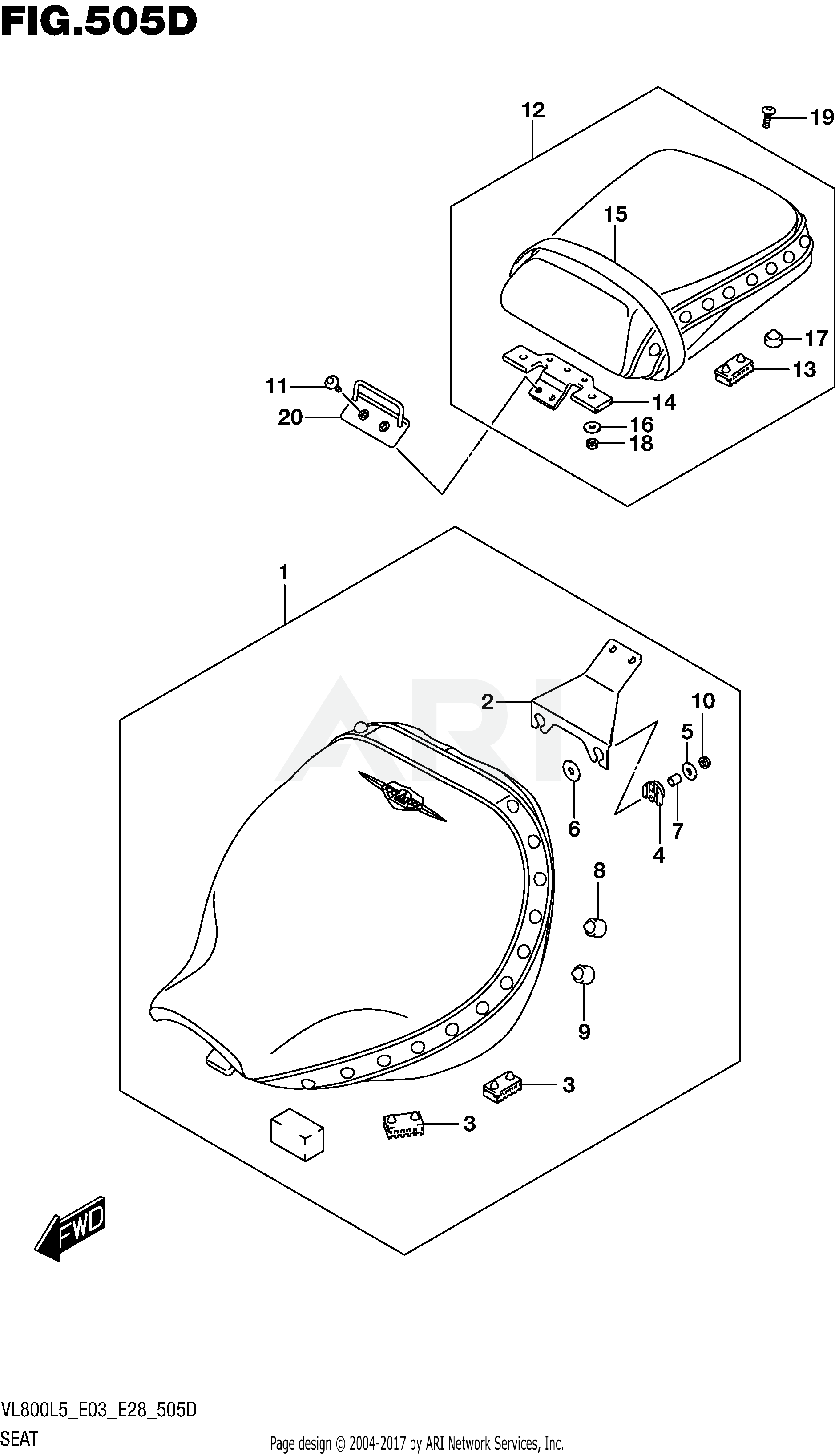 SEAT (VL800TL5 E28)