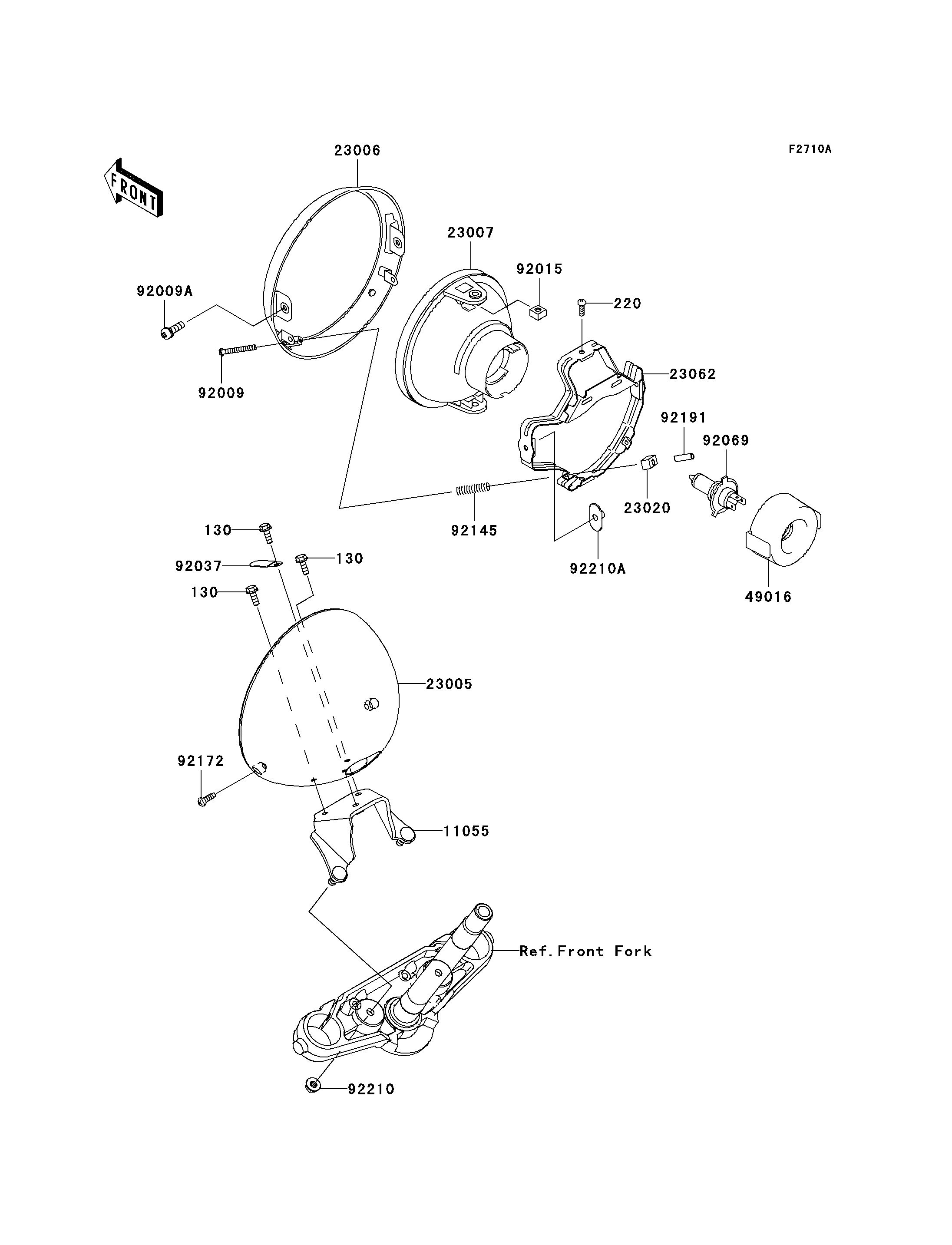 Headlight(s)(D9F/DAF)