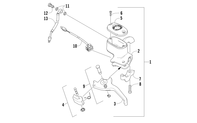 HYDRAULIC BRAKE CONTROL ASSEMBLY