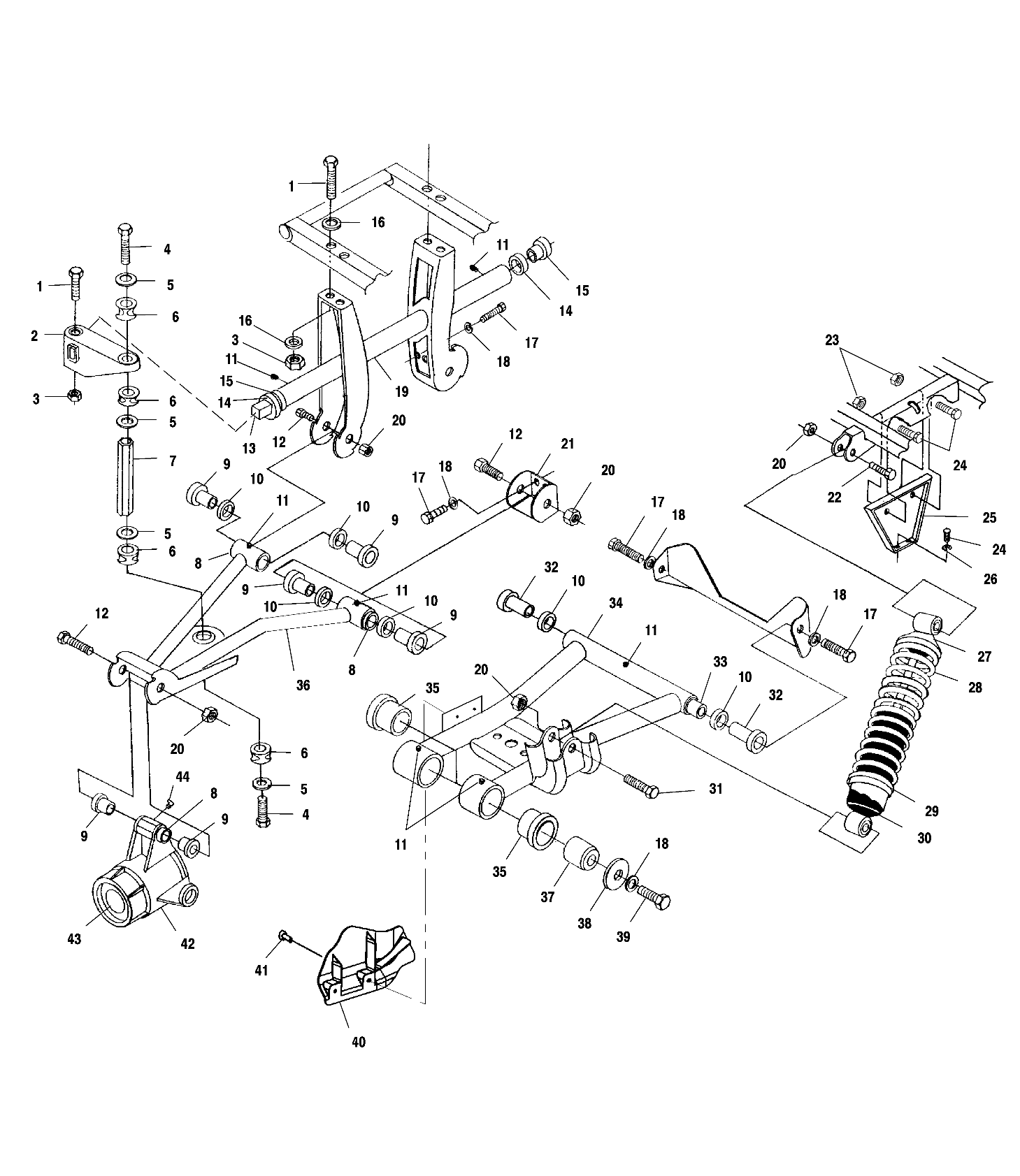 REAR SUSPENSION - A00CH50AA (4954805480C009)