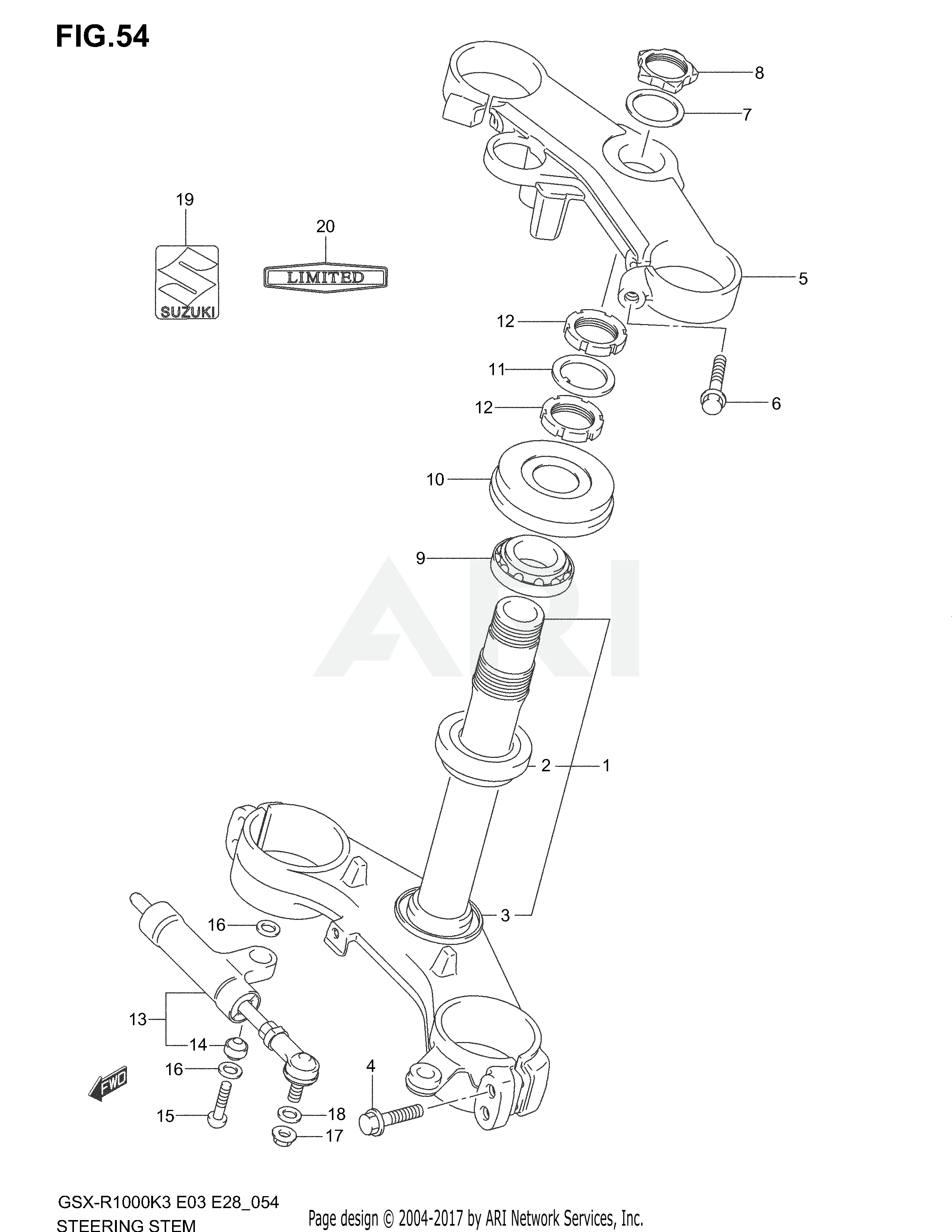 STEERING STEM