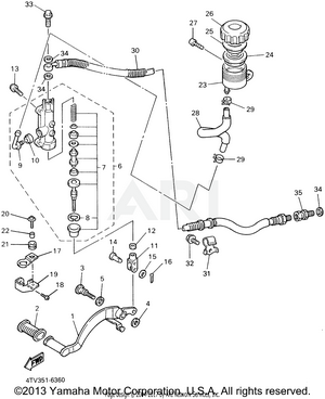 REAR MASTER CYLINDER