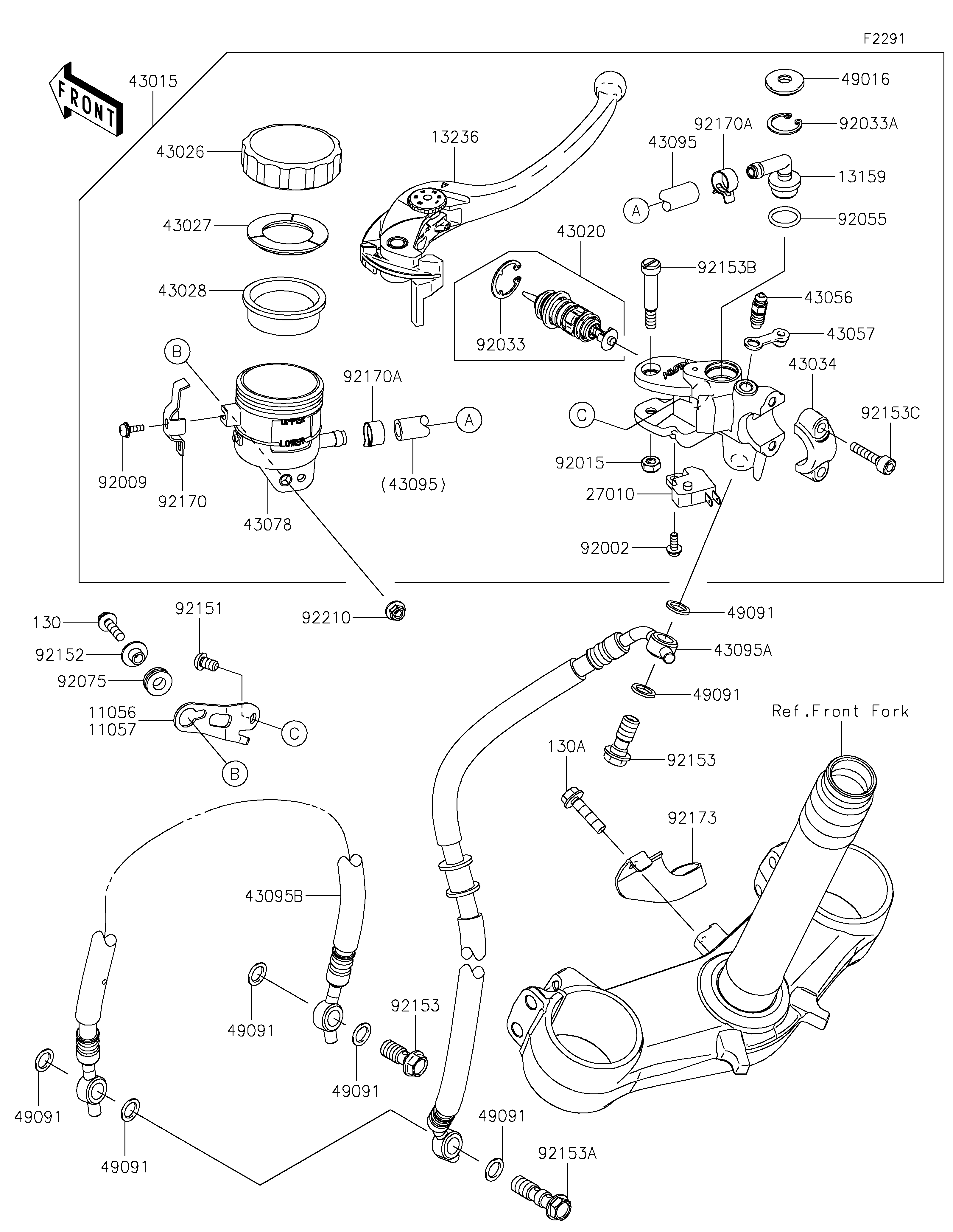 Front Master Cylinder