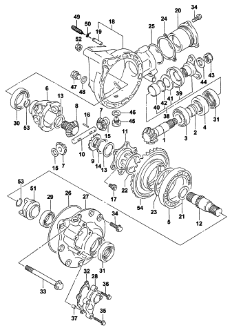 DIFFERENTIAL GEAR ASSEMBLY