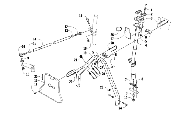 STEERING POST ASSEMBLY