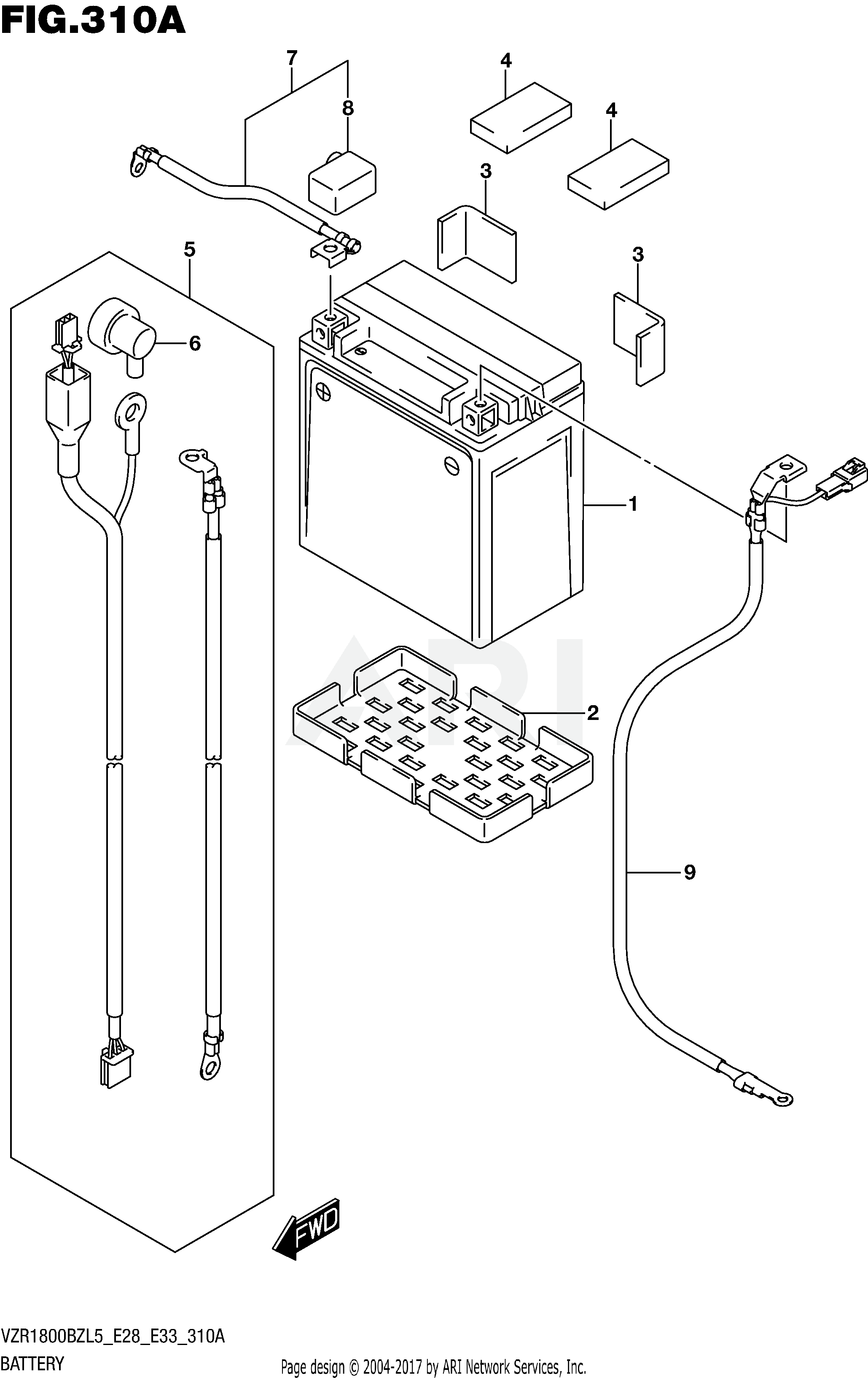 BATTERY (VZR1800BZL5 E28)