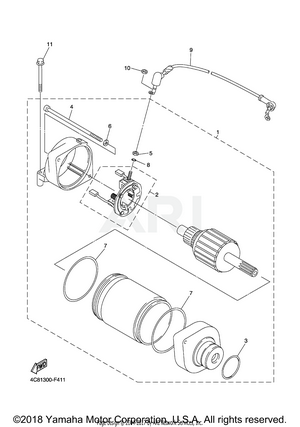 STARTING MOTOR