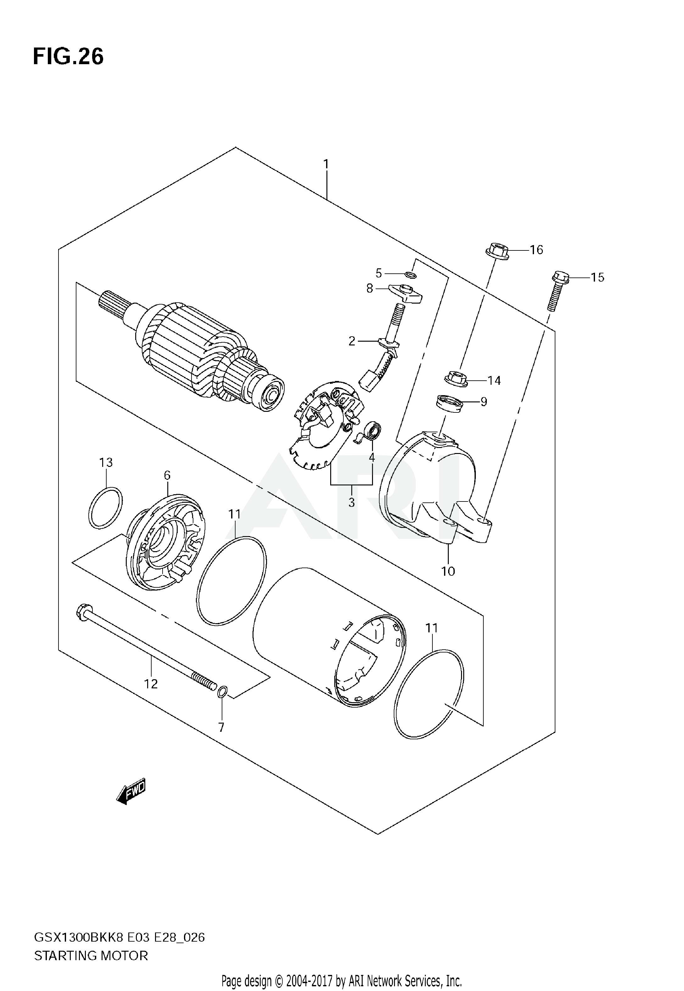 STARTING MOTOR