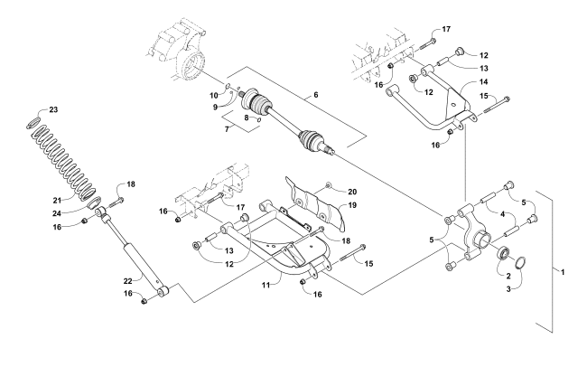 REAR SUSPENSION ASSEMBLY