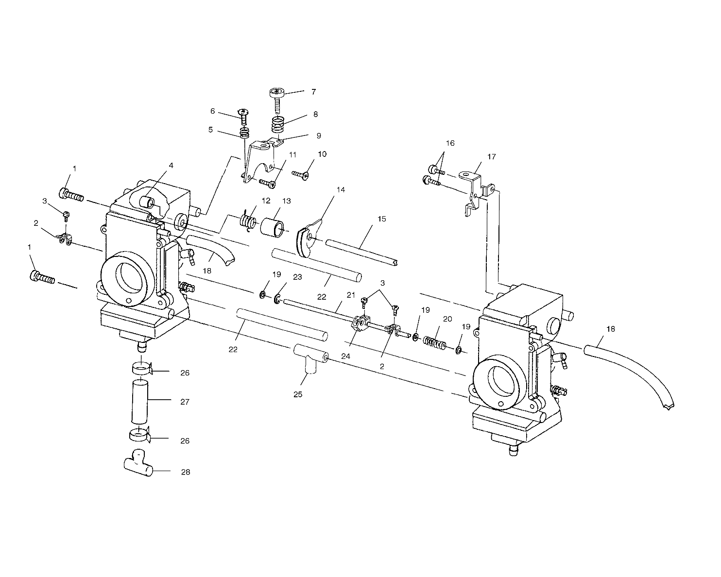 CARBURETOR - S01NP5CS (4960406040C010)