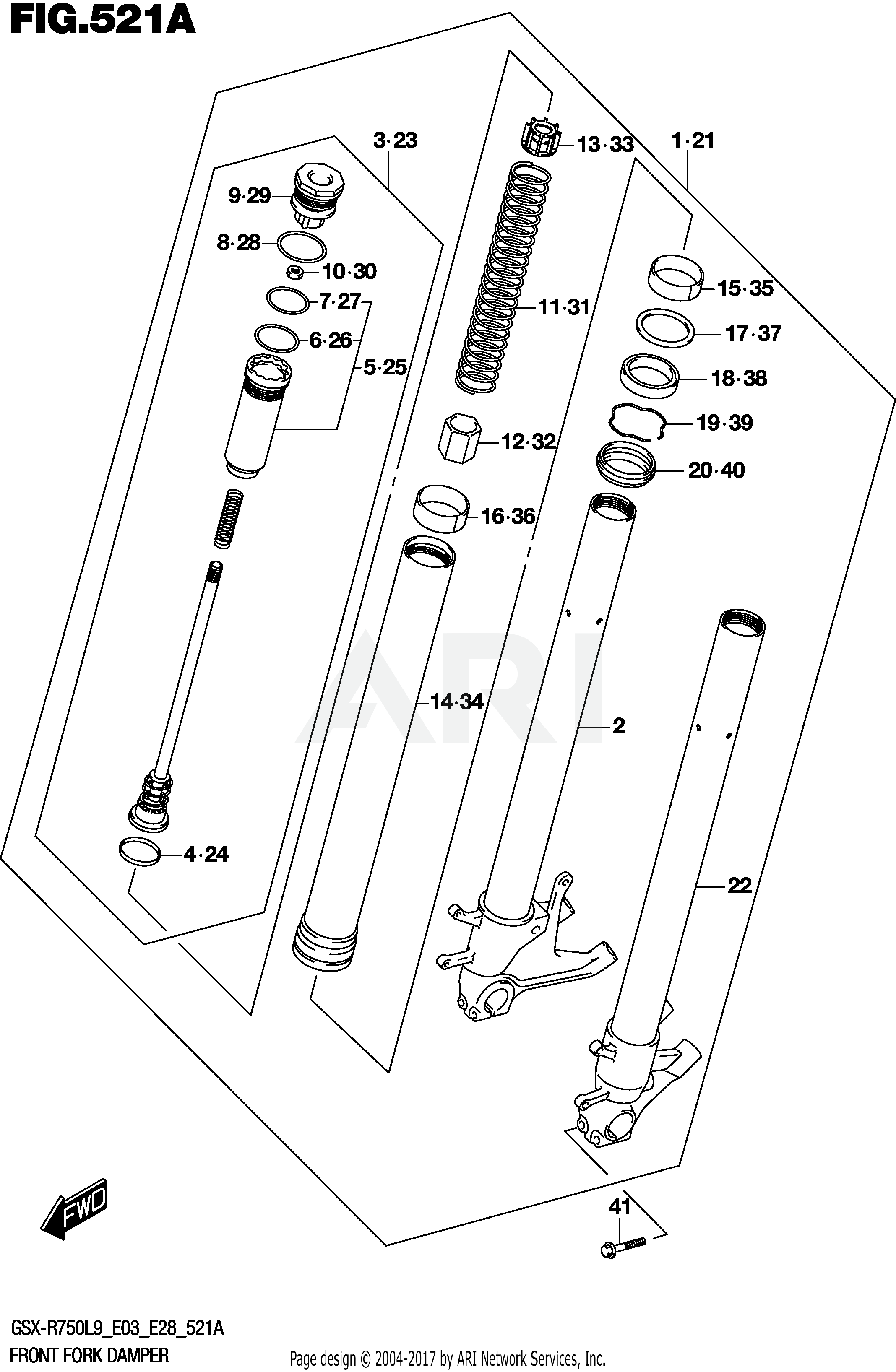 FRONT FORK DAMPER