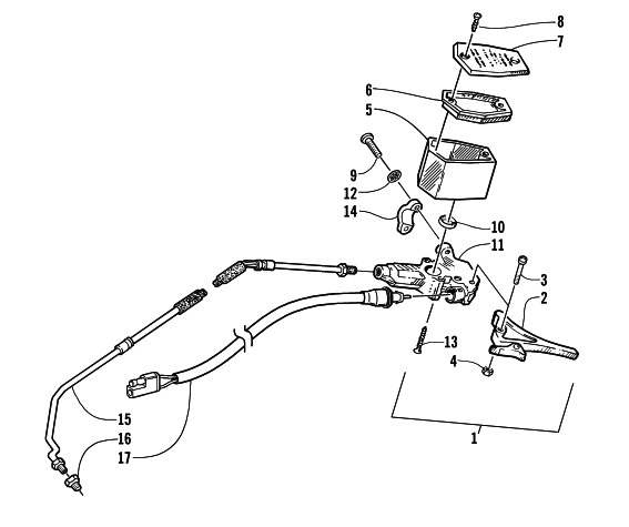 HYDRAULIC BRAKE CONTROL ASSEMBLY