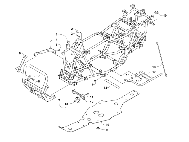 FRAME AND RELATED PARTS