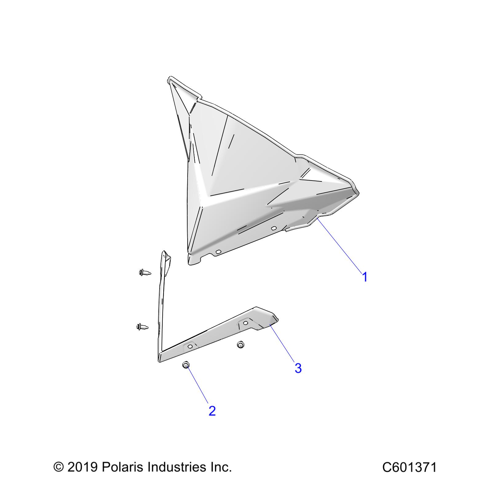 BODY, WINDSHIELD - S20EEG6PSL (C601371)