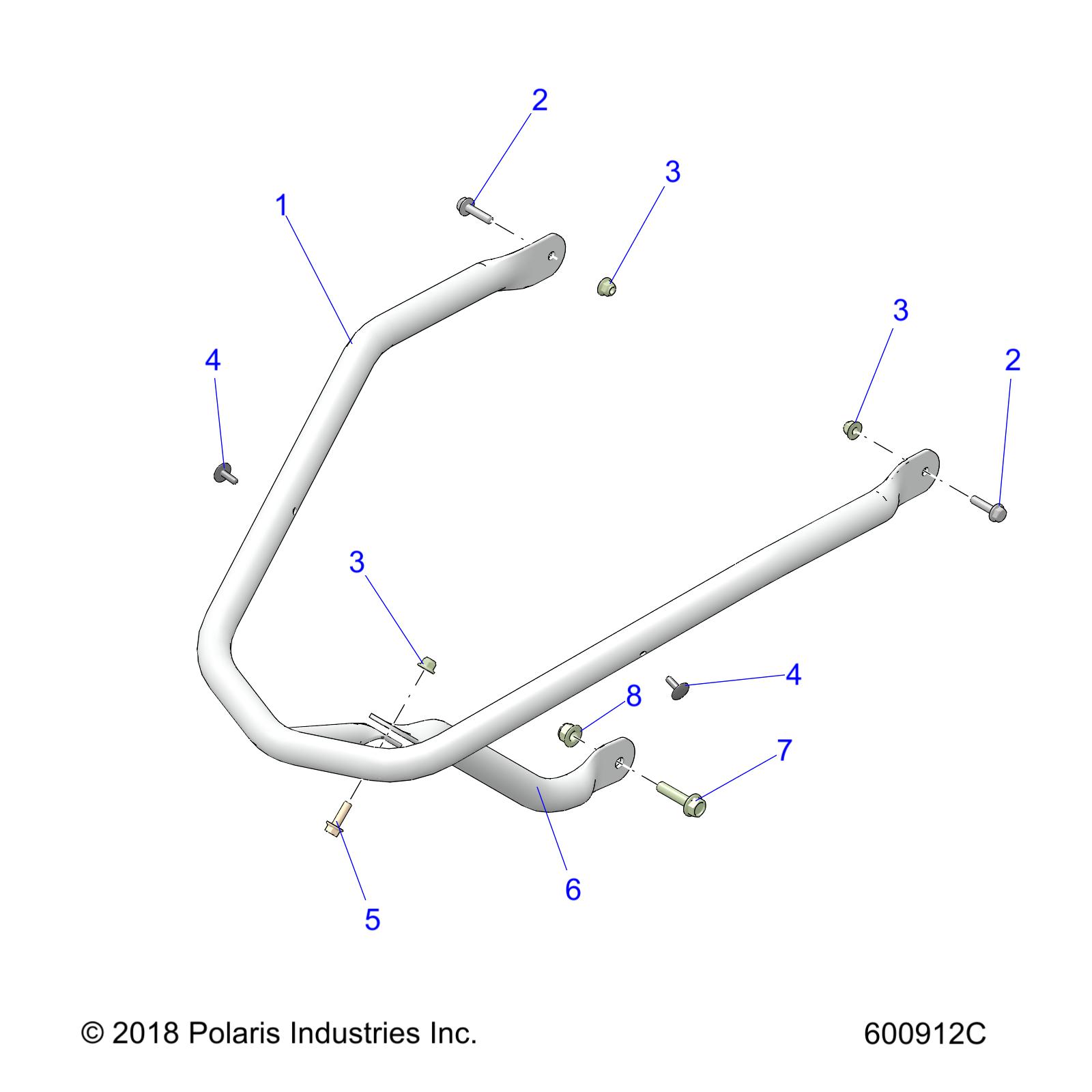 BODY, BUMPER, FRONT - S19CEA5BSL (600912C)