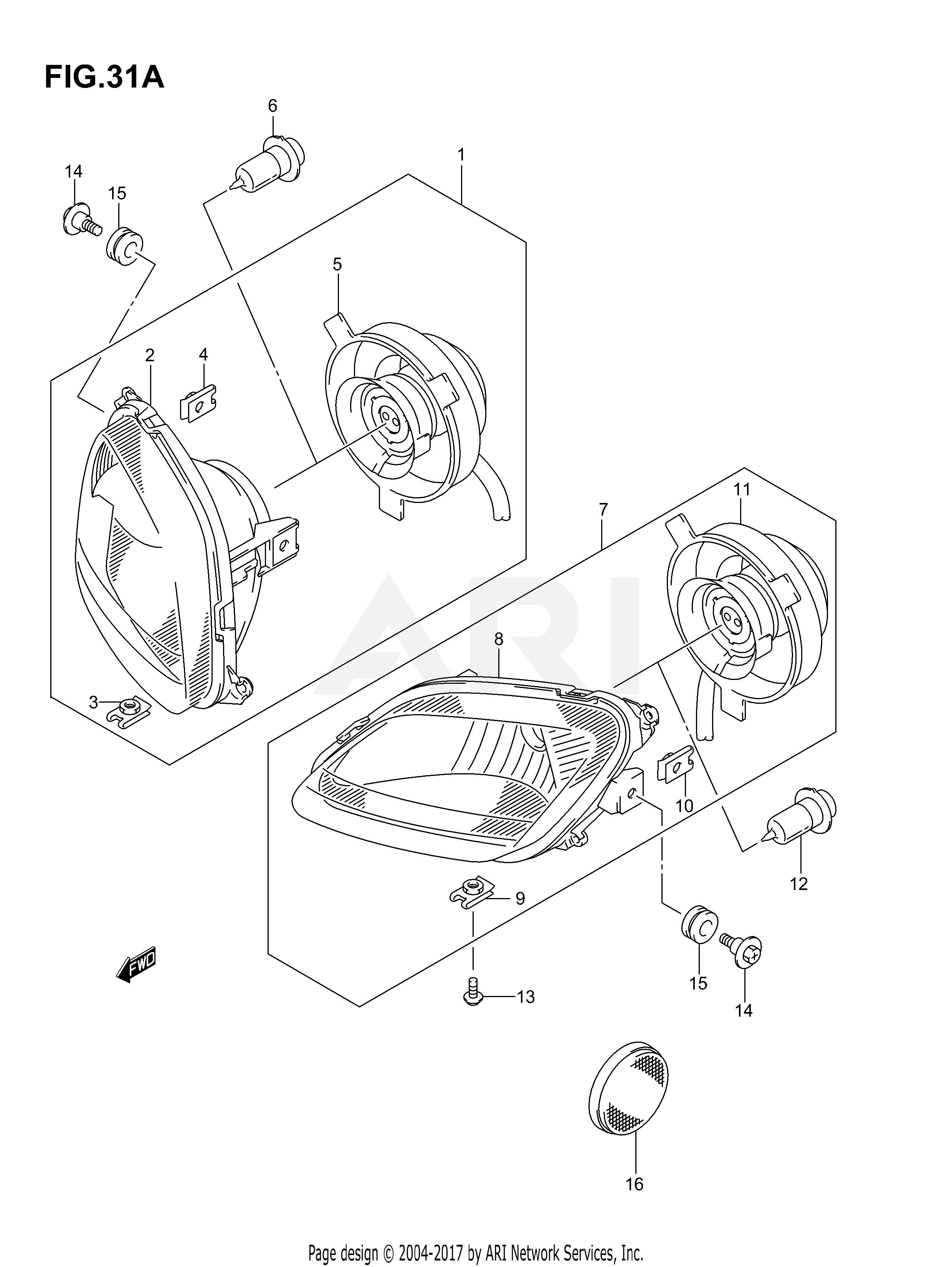 HEADLAMP (MODEL K5)