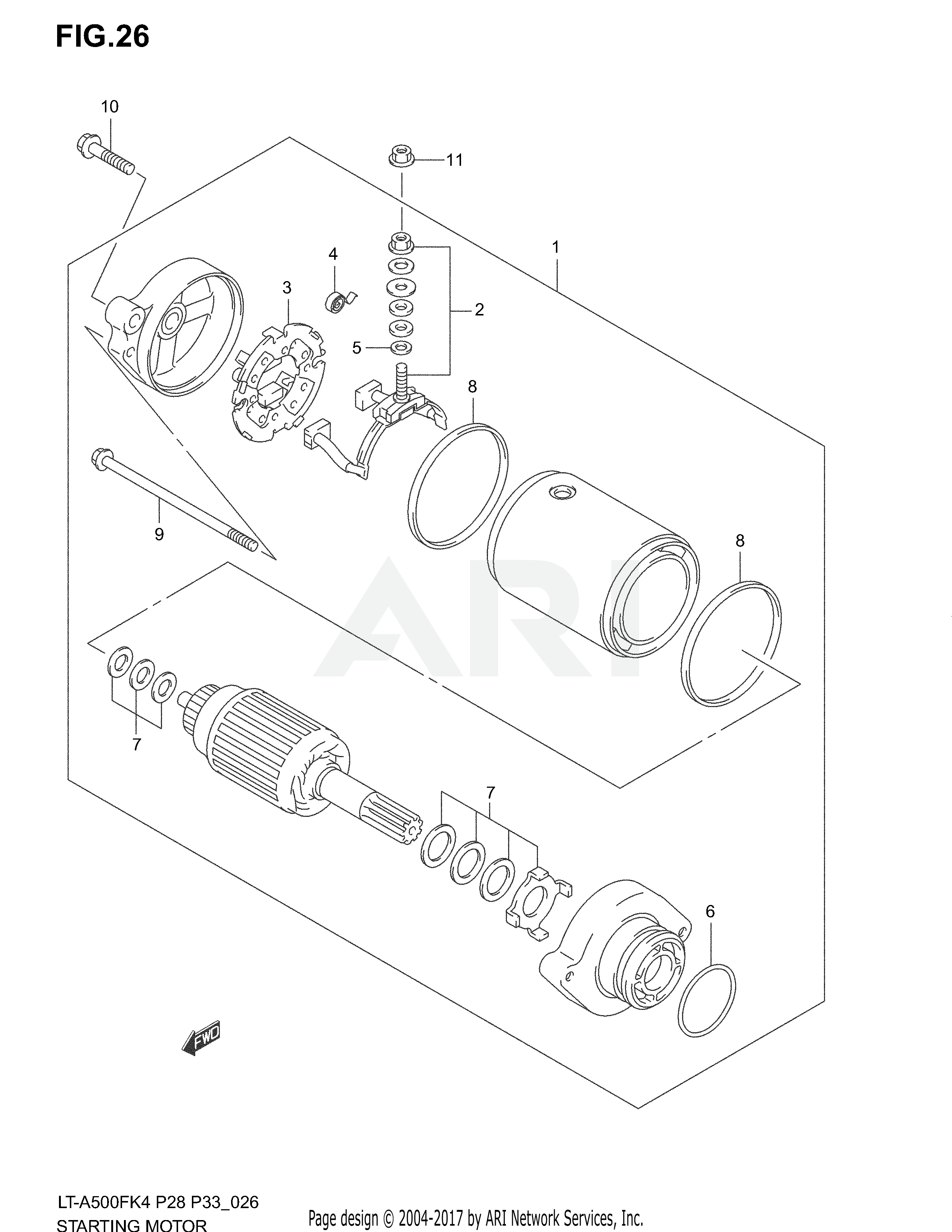 STARTING MOTOR