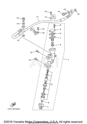 REAR MASTER CYLINDER