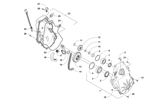 CHAIN CASE ASSEMBLY