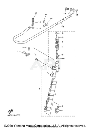 REAR MASTER CYLINDER