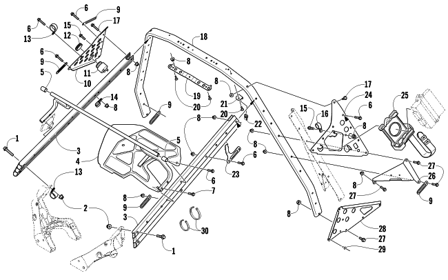 STEERING SUPPORT ASSEMBLY