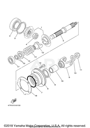 MIDDLE DRIVE GEAR