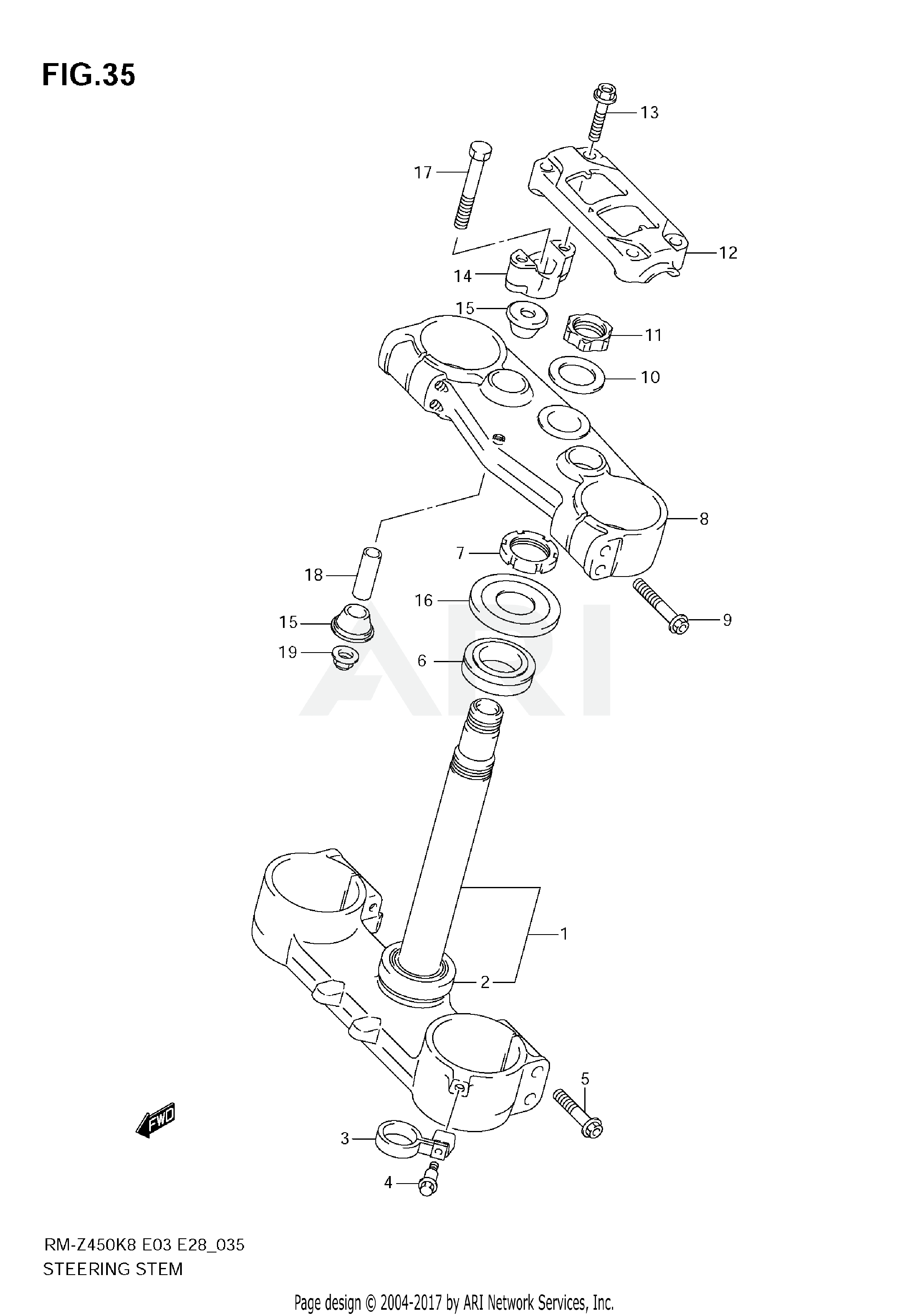 STEERING STEM