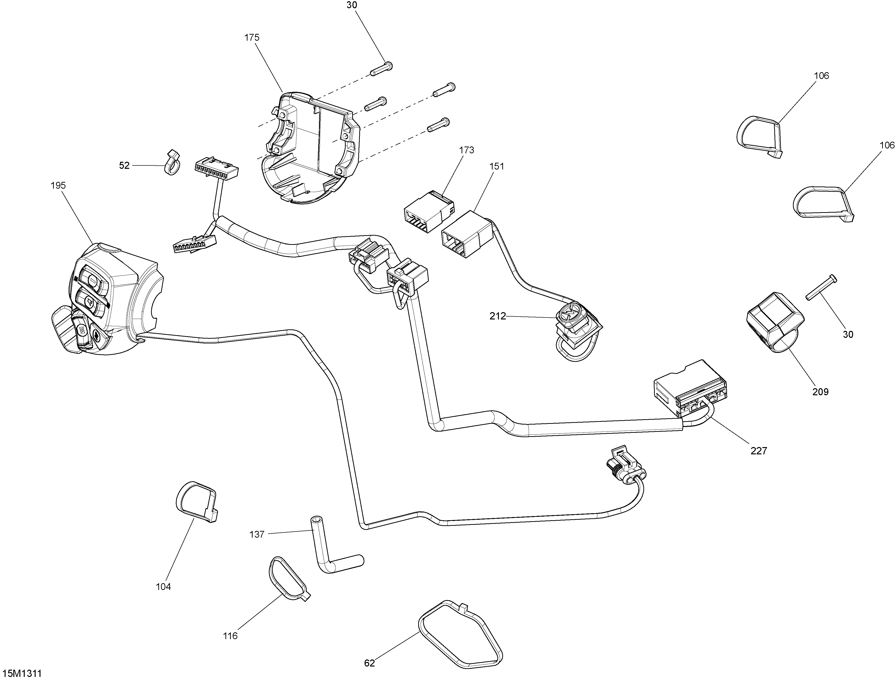 Steering Wiring Harness