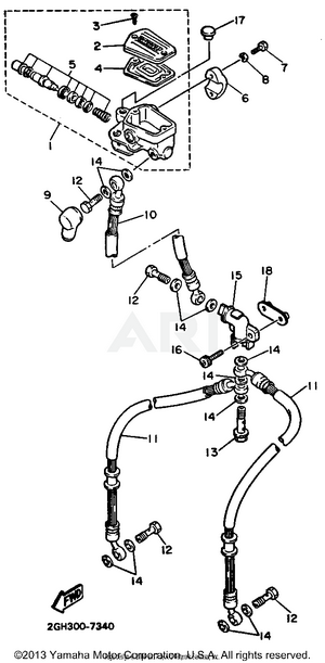 FRONT MASTER CYLINDER