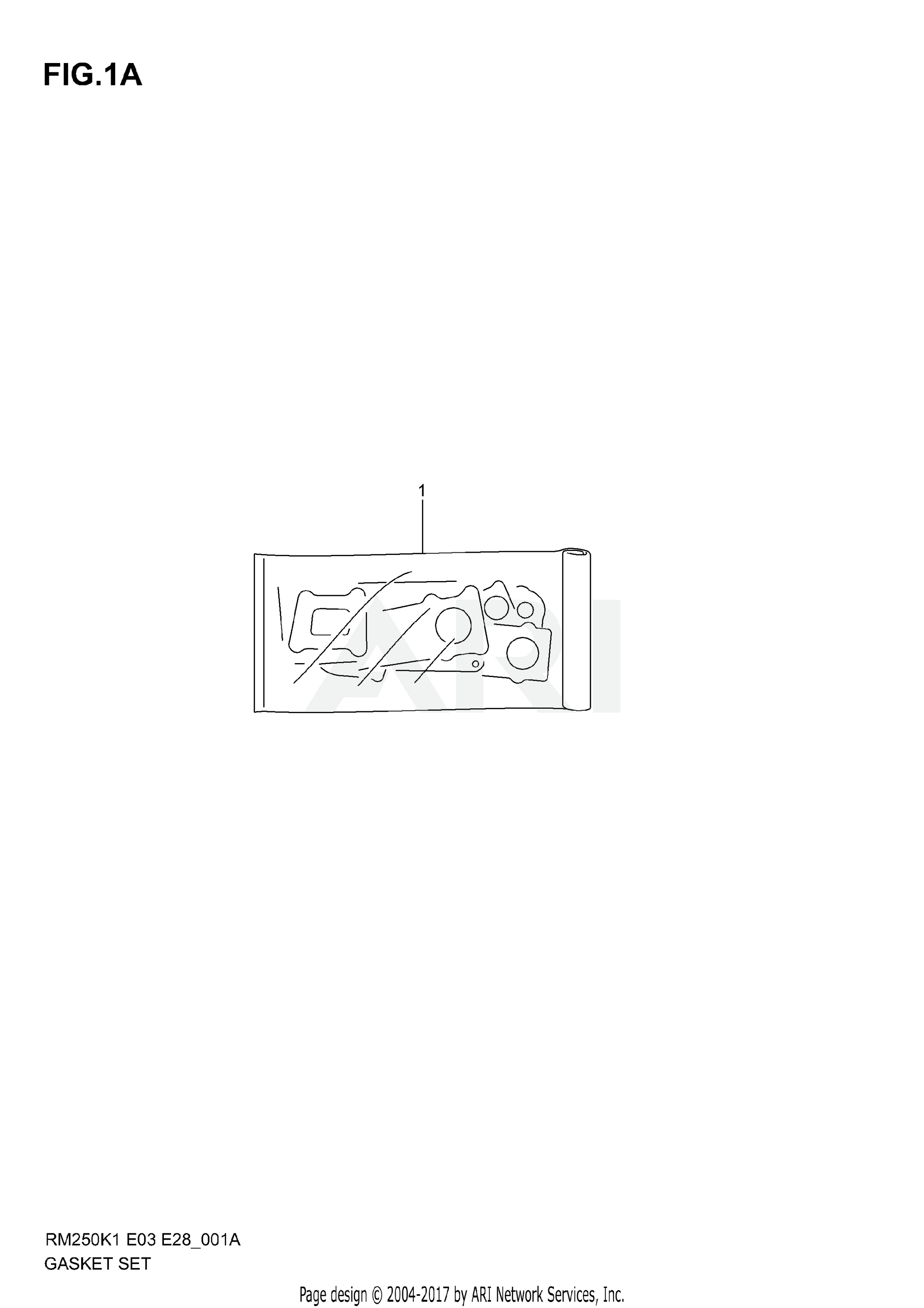 GASKET SET (MODEL K3/K4/K5/K6)