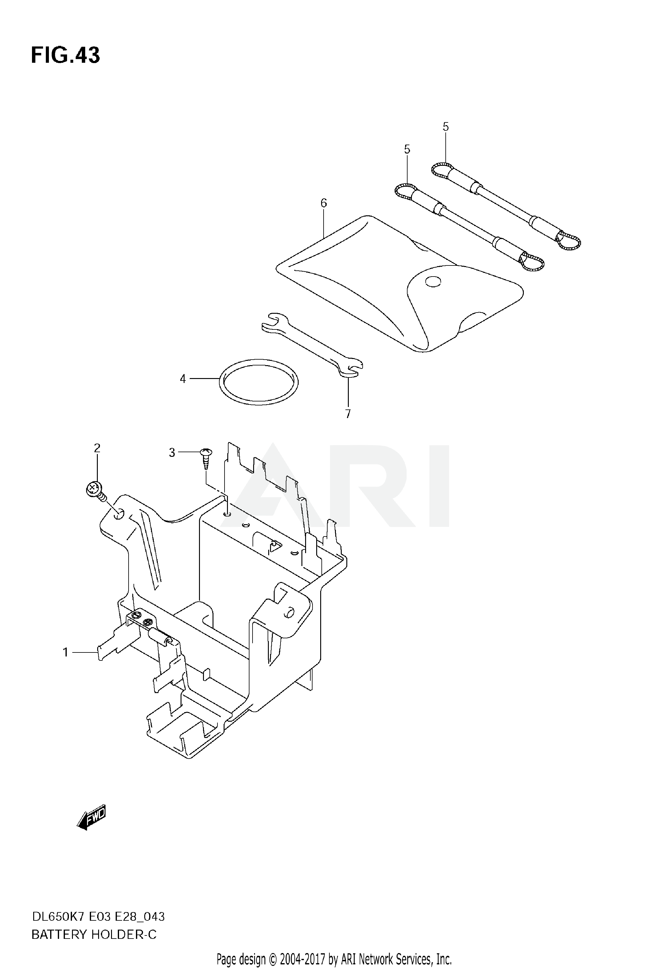 BATTERY HOLDER