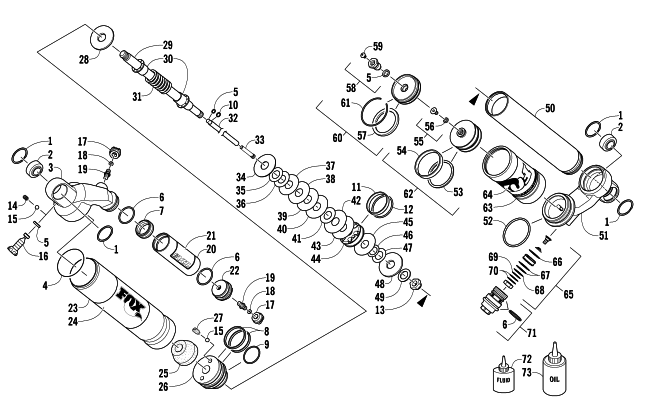 FRONT SUSPENSION SHOCK ABSORBER