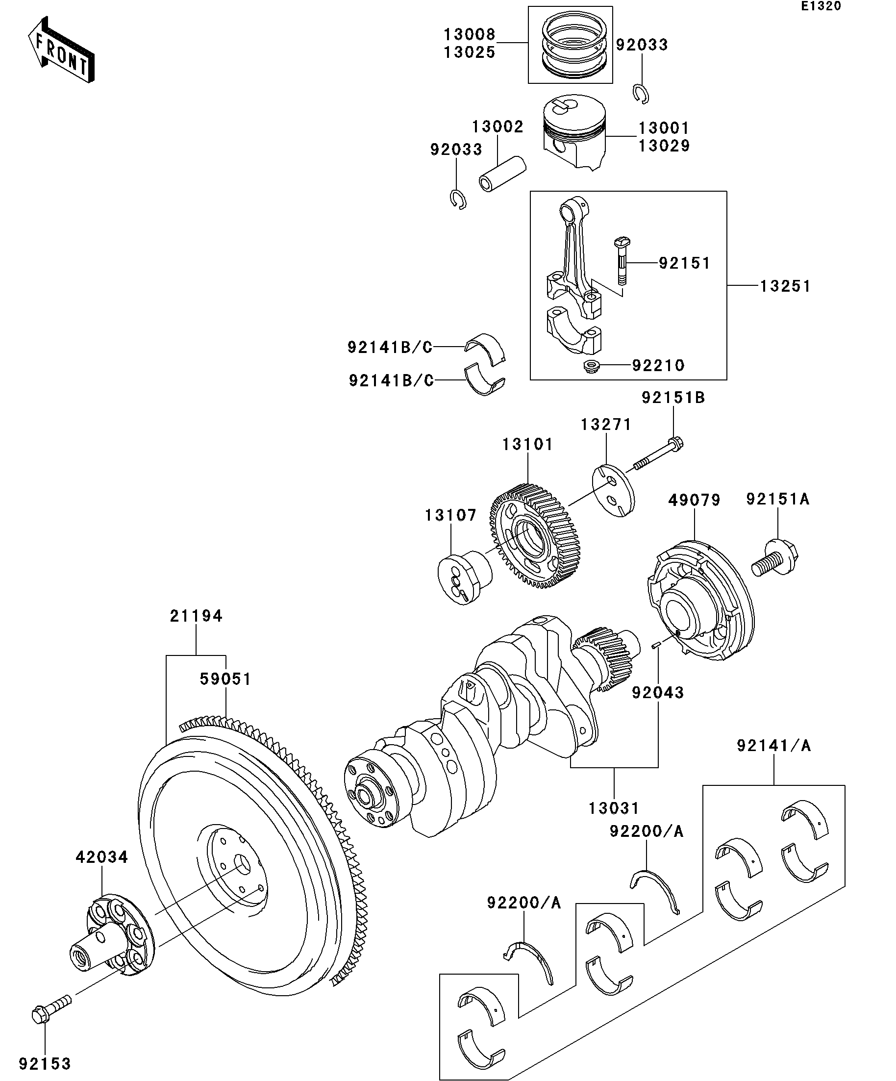 Crankshaft/Piston(s)