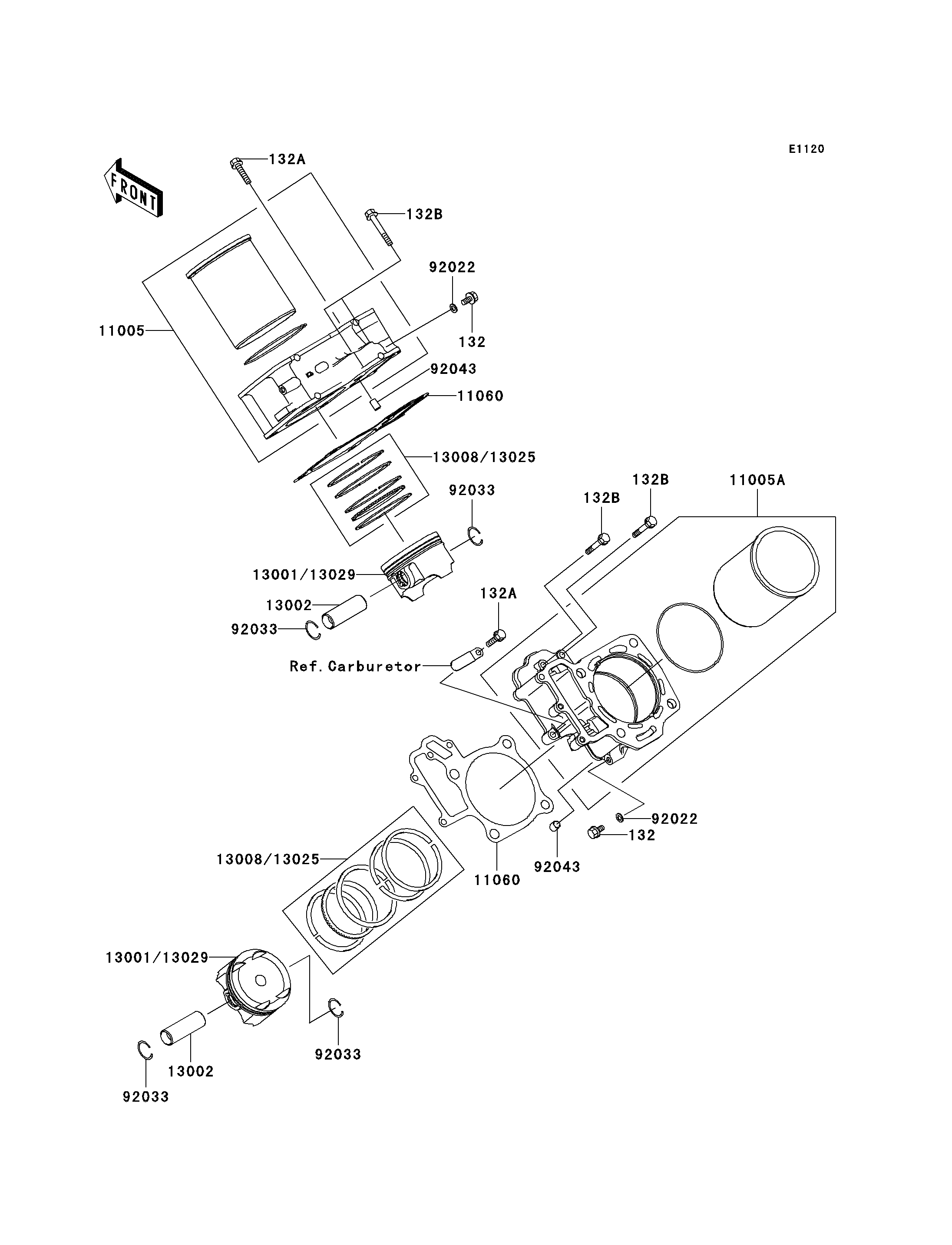 Cylinder/Piston(s)