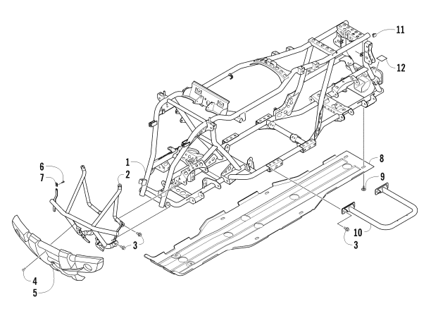 FRAME AND RELATED PARTS