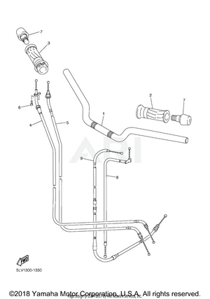 STEERING HANDLE CABLE