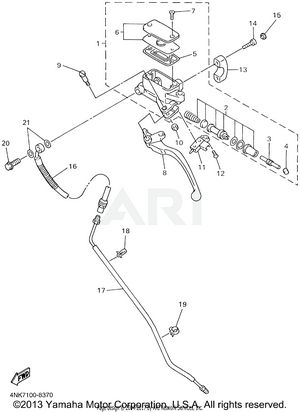 FRONT MASTER CYLINDER 2