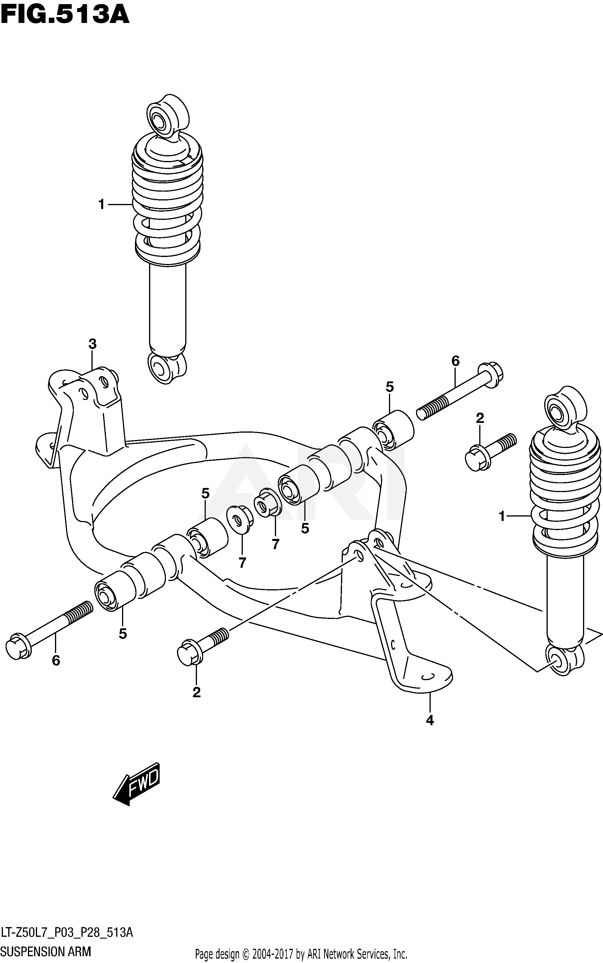 SUSPENSION ARM